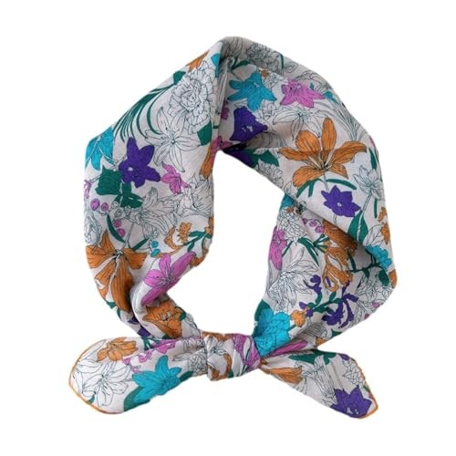 Cotton-Blend Bandana, Head Scarf, Headband, Head wrap, Hair Neck Scarf Fcs050