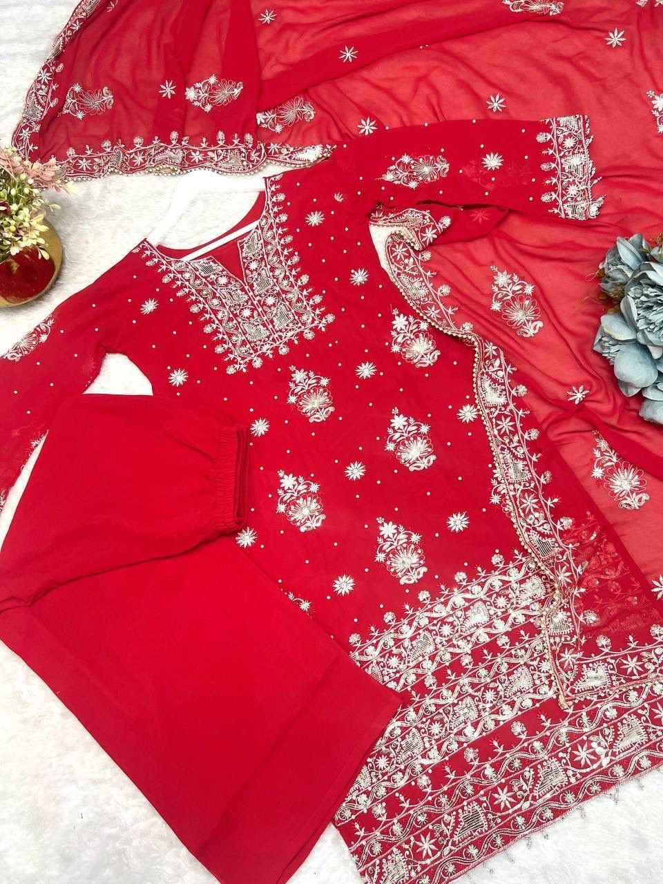Designer Indian Pakistani Salwar Kameez Bollywood Dress Party Wear Suit wedding