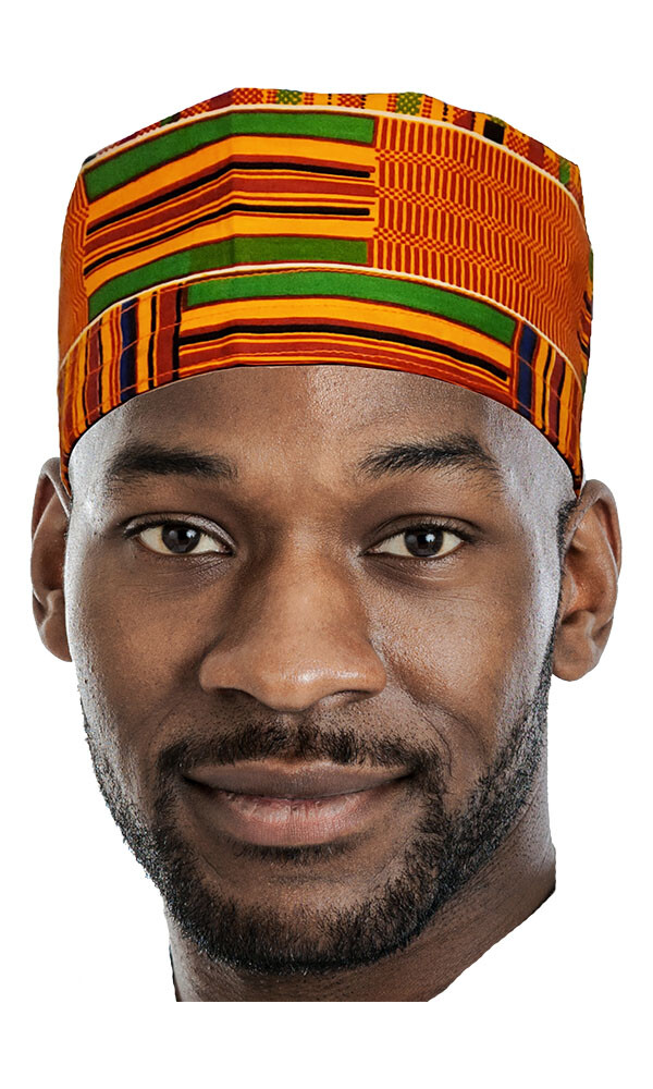 Kente African Print Hat