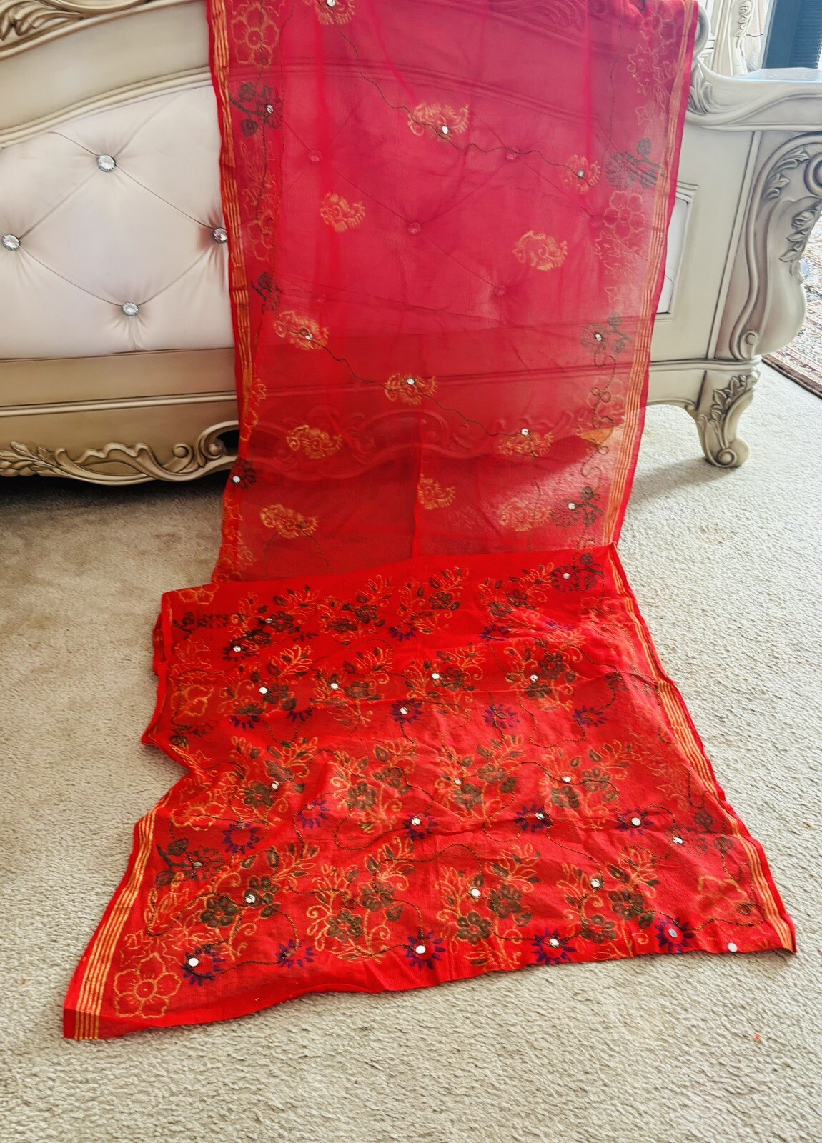 Kids Bangladeshi beautiful preowned Saree