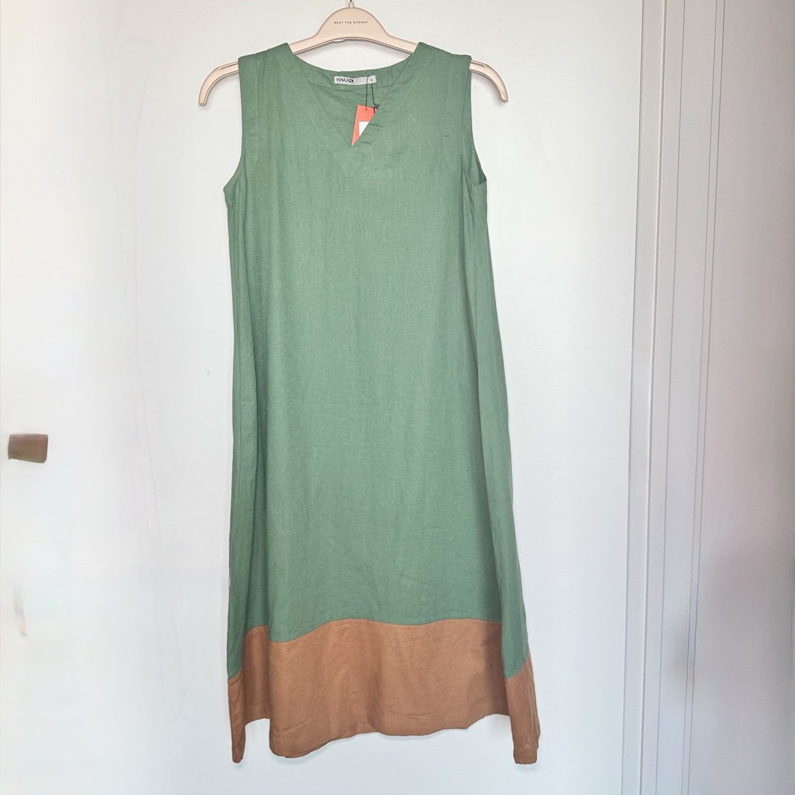 Pakistani 2 Piece shalwar Kameez Khaadi 100% Linen Cotton | NEW W tags | Medium
