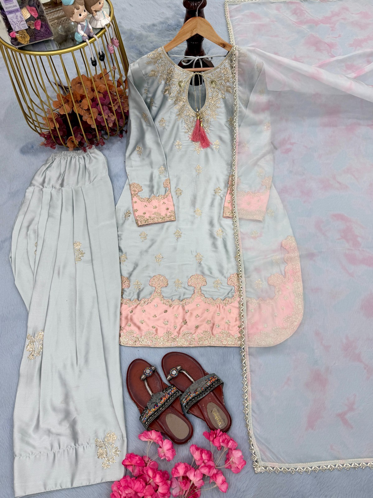 Pakistani Farshi Salwar Kameez Ready To Wear Dress Suits Wedding Party Bollywood