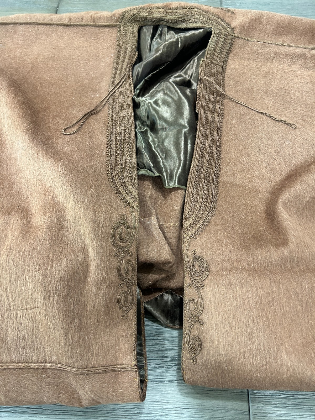 Camel Abaya Arab Cloak men’s winter coats jackets