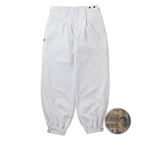 Toraichi Workwear Long Nikka Pants 3920-414 Mini Herringbone Silver 76cm New