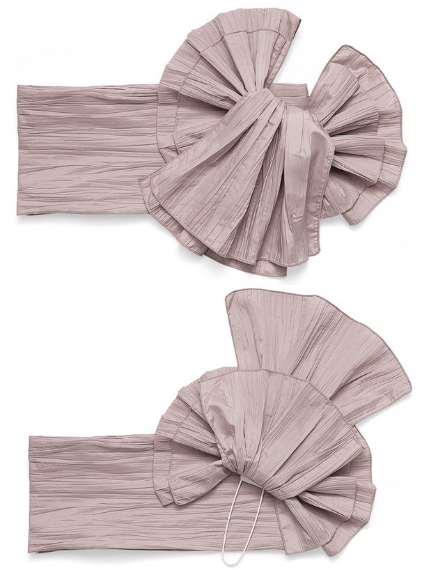 Modern Japan Yukata 3pc Set Women Monotone Peony Cotton-Linen Feel Bow Obi New
