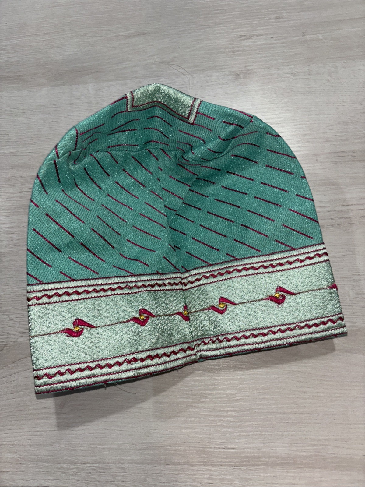 Custom Classic Yoruba Men’s Cap Size 22 Inches Handmade African Print