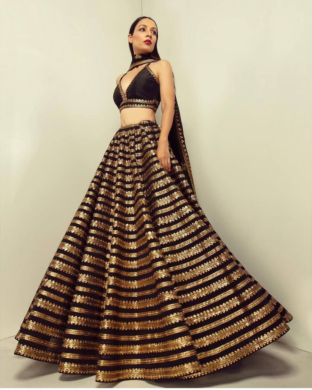HEAVY KASTURI SILK LEHENGA CHOLI WITH DUPATTA FOR WEDDING AND RECEPTION WEAR