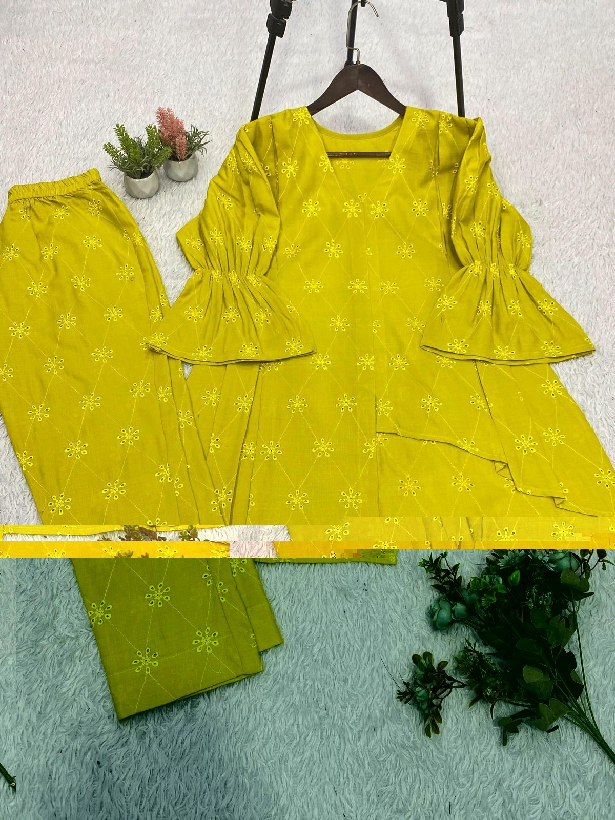 Designer Indian Pakistani top pent Bollywood Dress Party Wear Suit wedding
