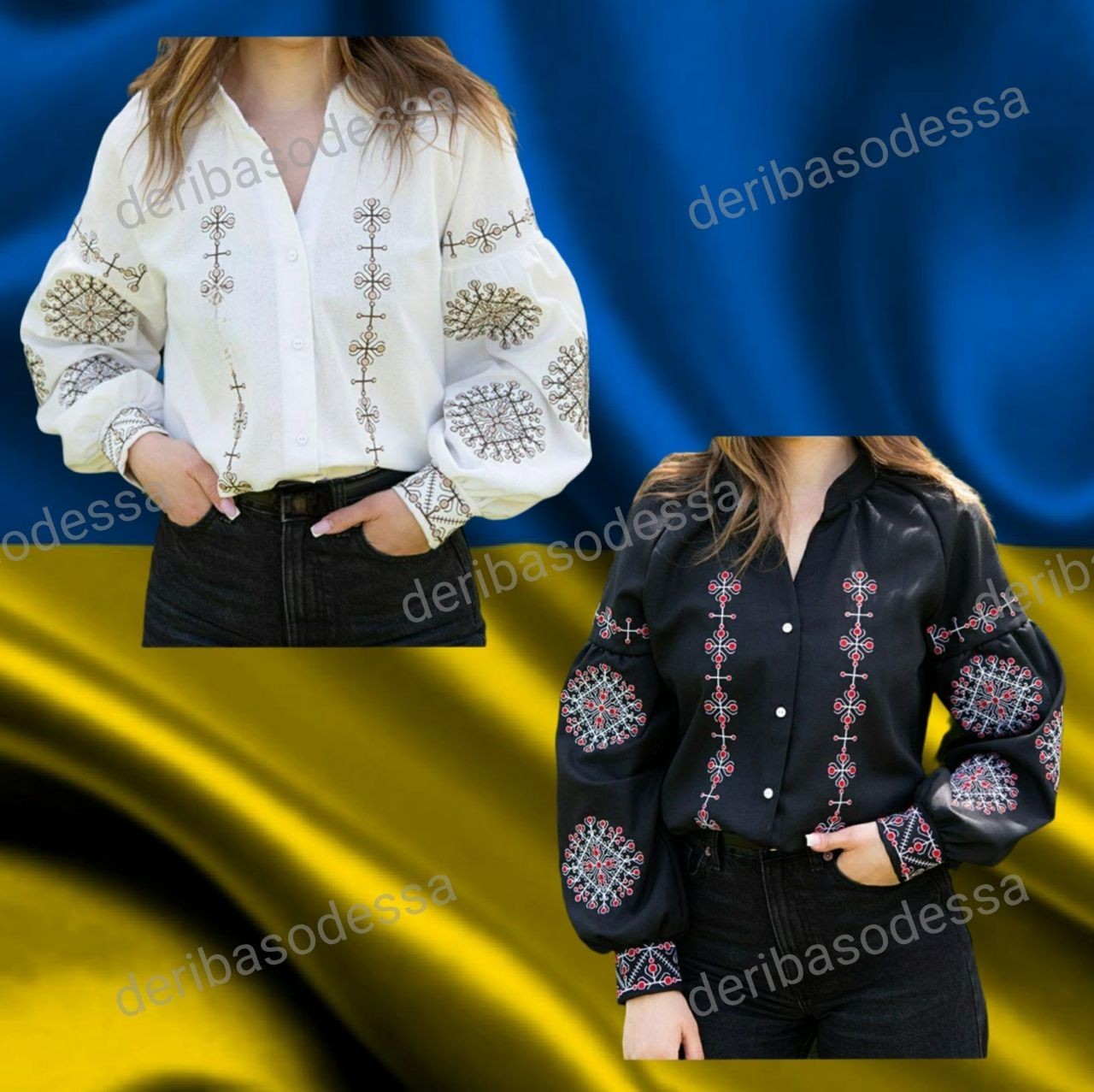 XS, S, M, L, XL, 2XL,3XL,4XL Ukrainian traditional embroidered blouse Vyshyvanka
