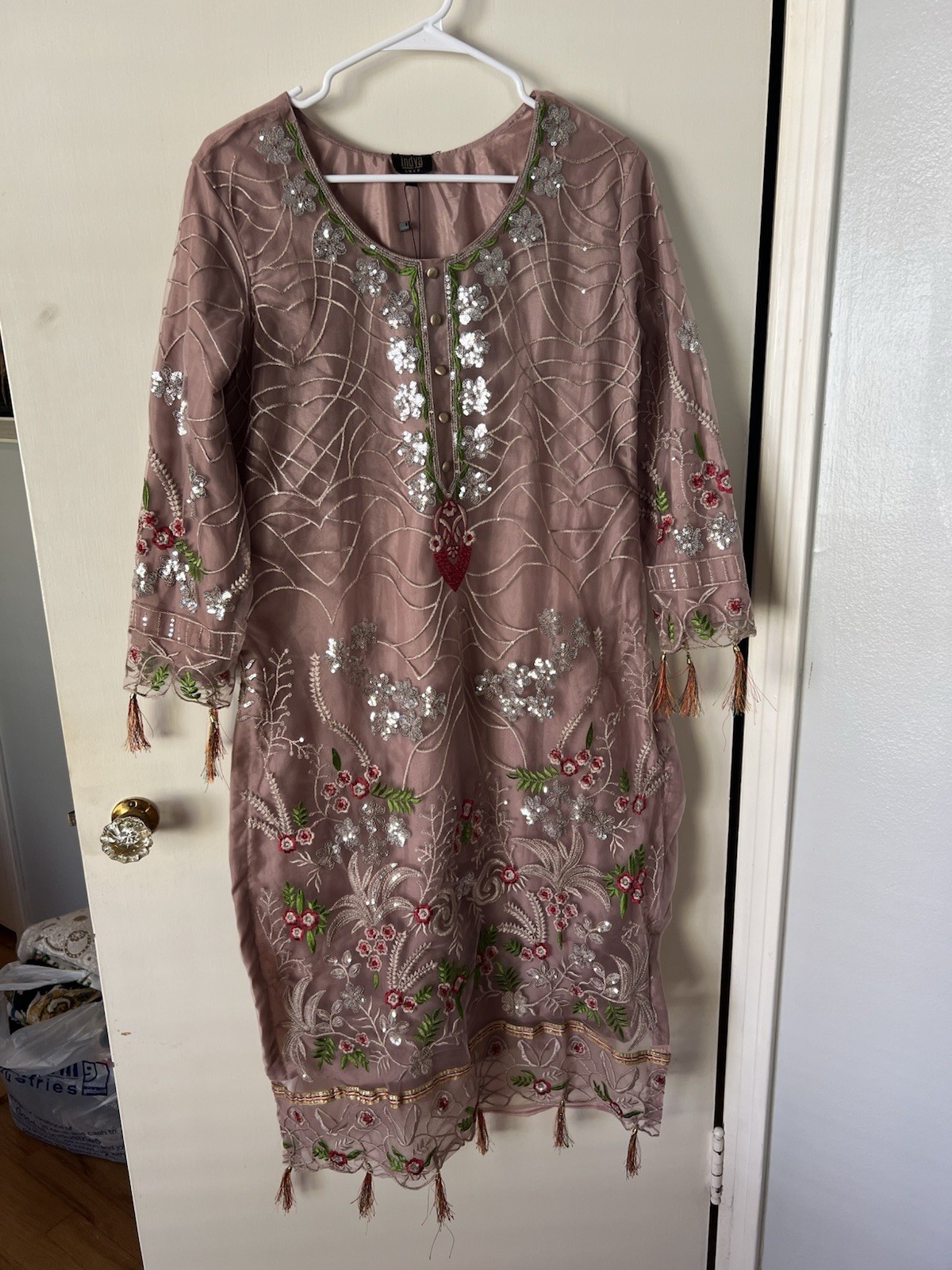 NWT Indya Luxe Indian/Pakistani Women’s Tunic Size Medium