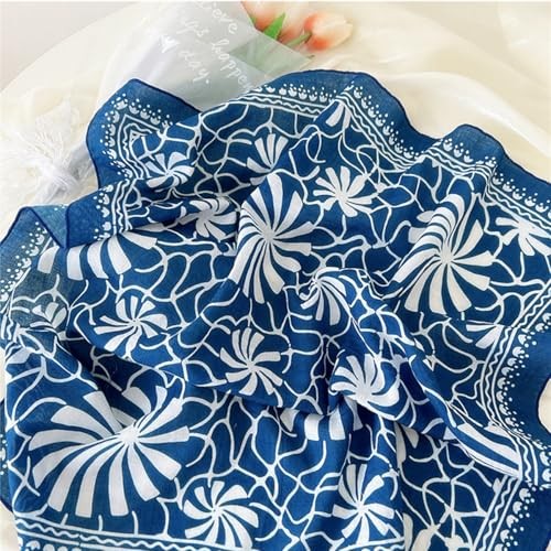 Cotton-Blend Bandana, Head Scarf, Headband, Head wrap, Hair Neck Scarf Fcs054