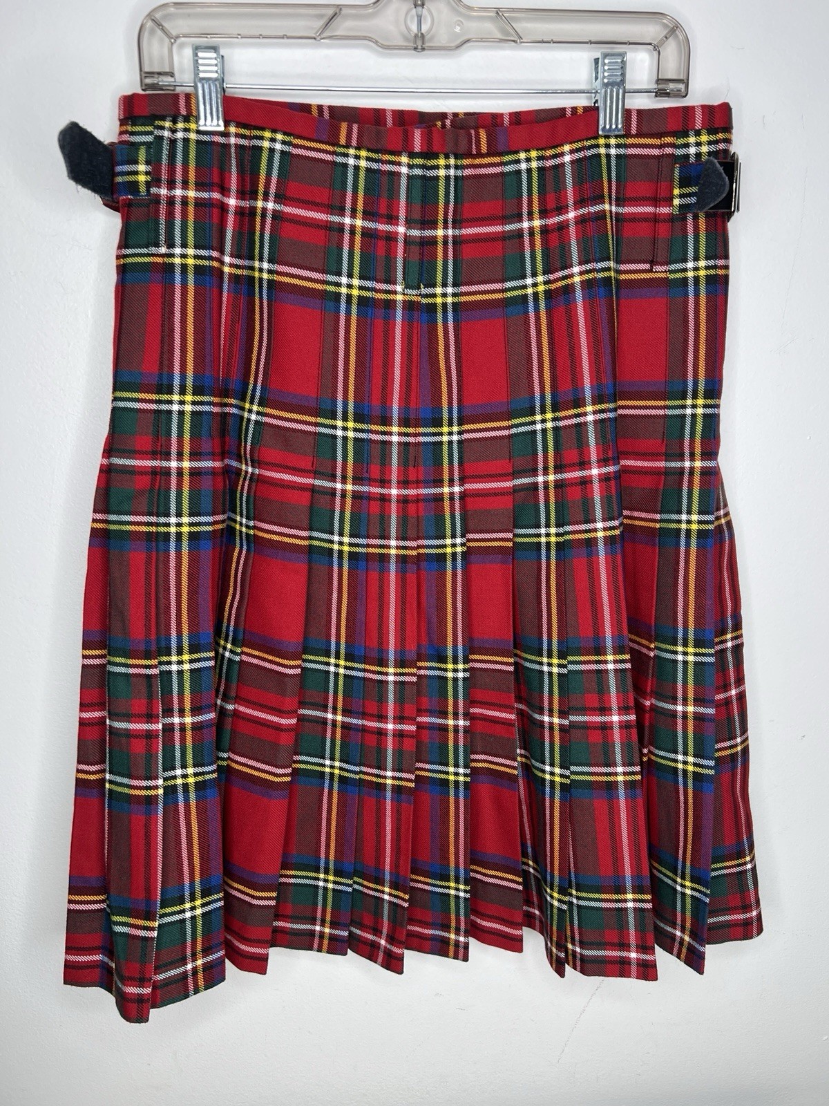 The Kilt Deluxe Kilt Royal Red Tartan Scotland Size 30/32