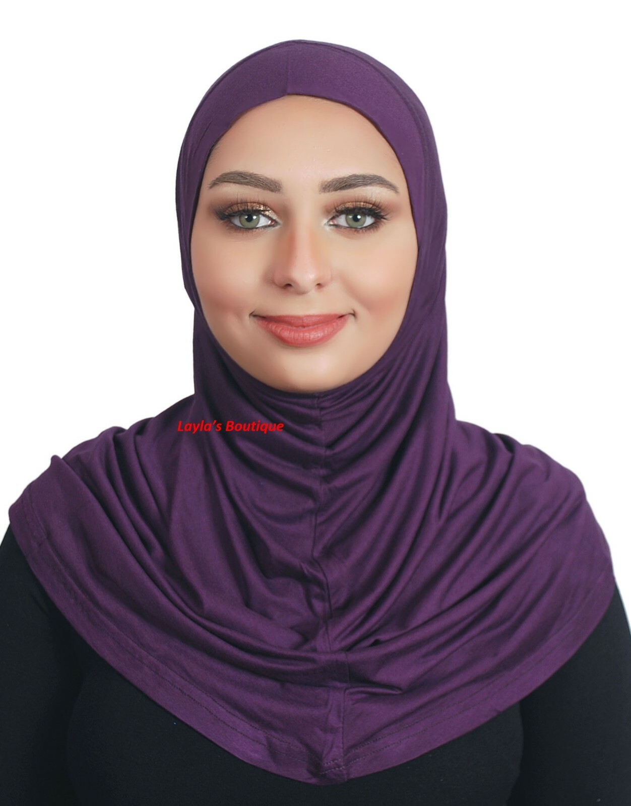 Amira hijab-Women Muslim Cotton one Pcs Ameera Hijab Islamic Hijab