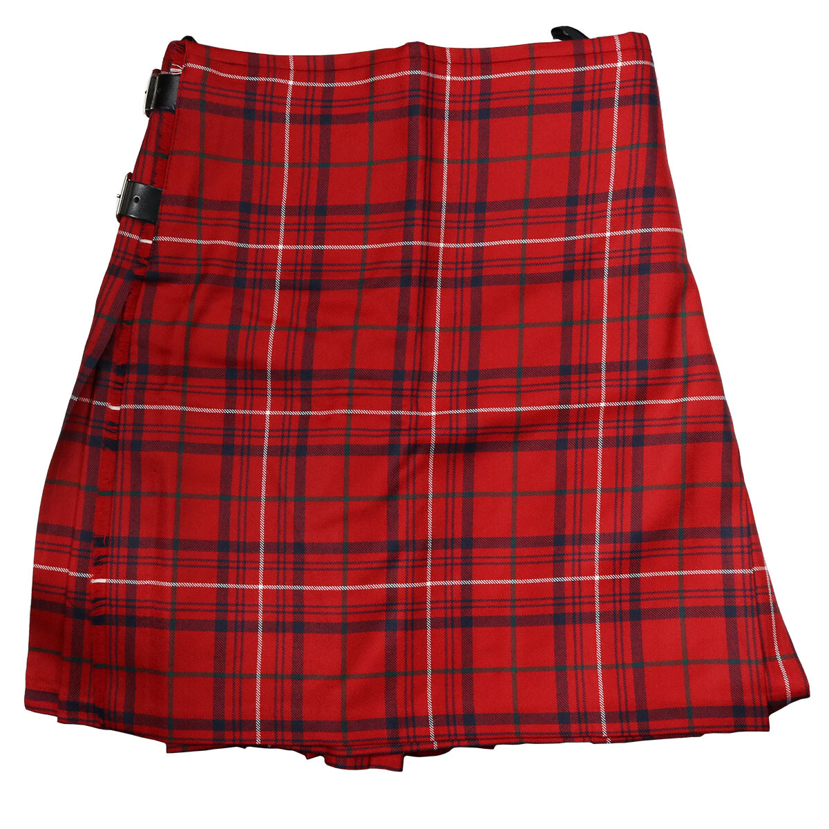 Rose Red Modern 5 Yard 11oz Premium Wool Casual Kilt – Made in Scotland