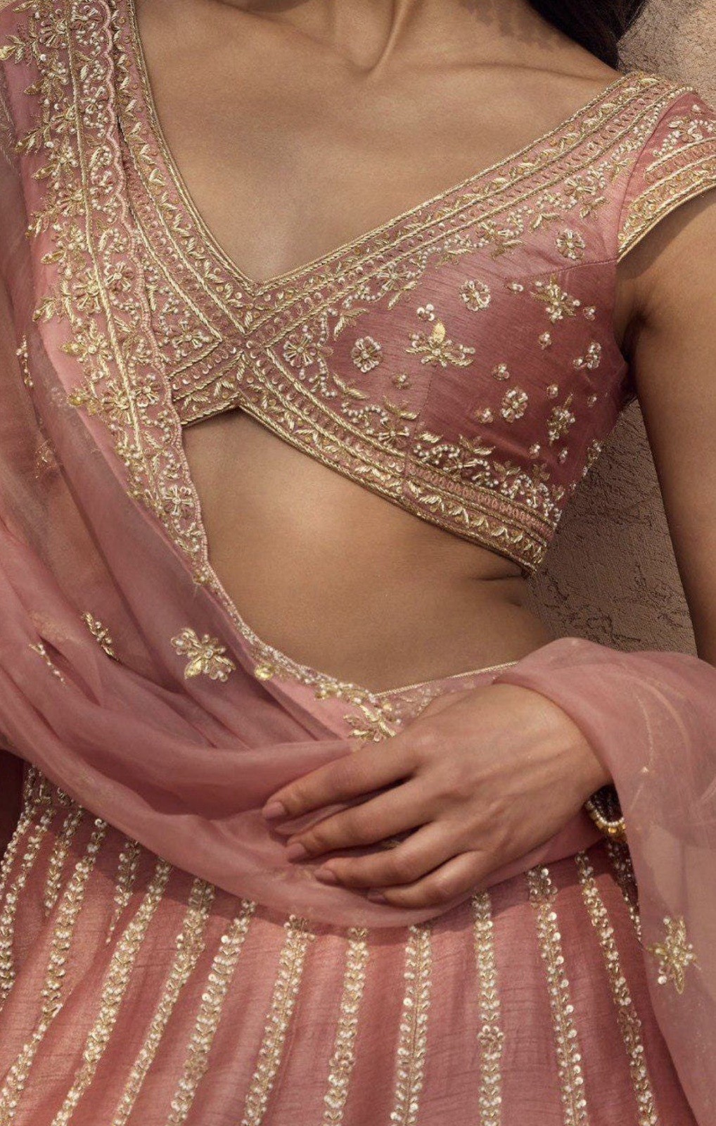 Bollywood Style Net Light Pink Lehenga Choli With Dupatta For Indian Party Wear