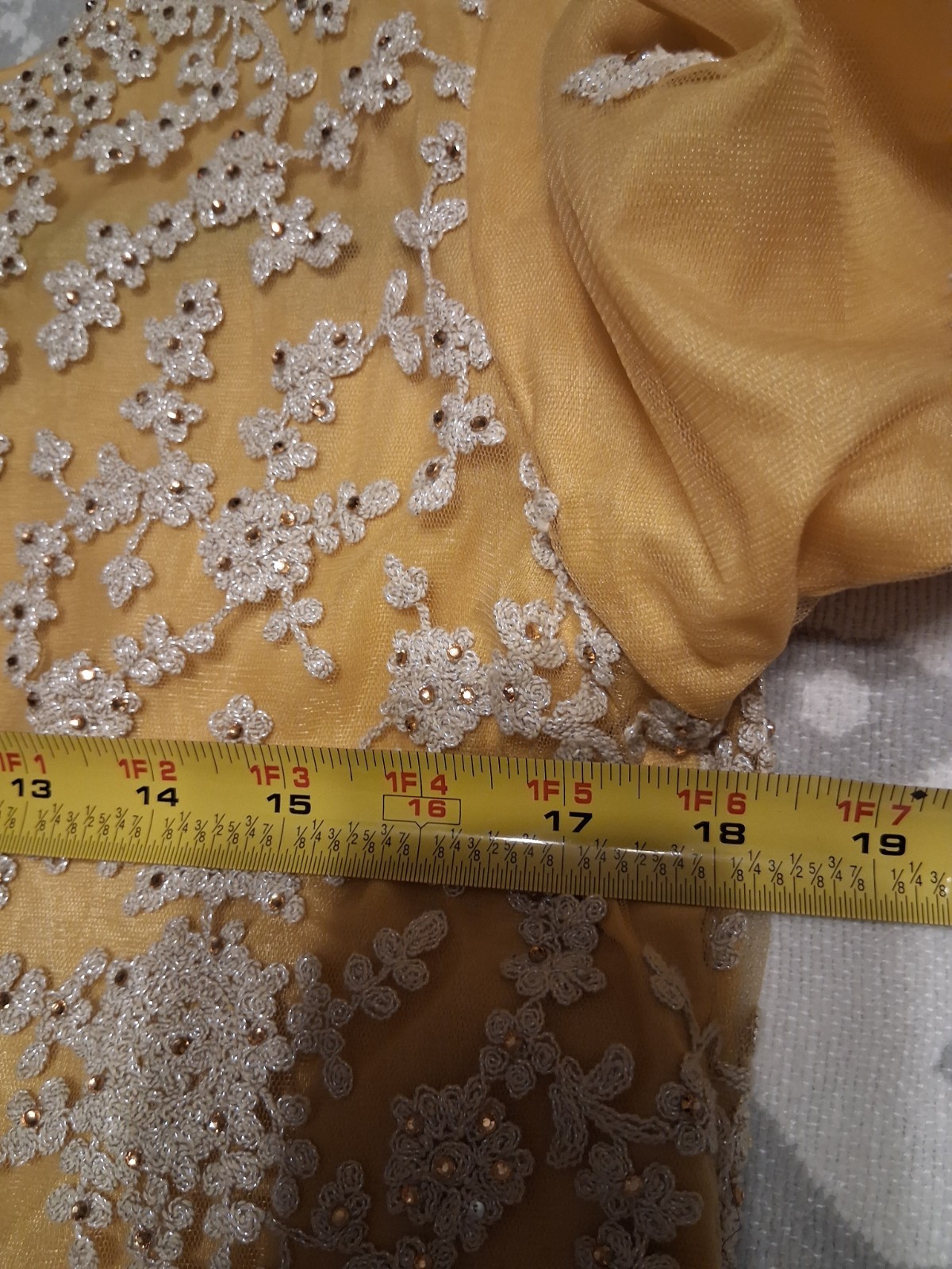 Aashirwad Creation PREMIUM SHARARA GOLD PARTY DRESS SALWAR KAMEEZ DESIGN YELLOW