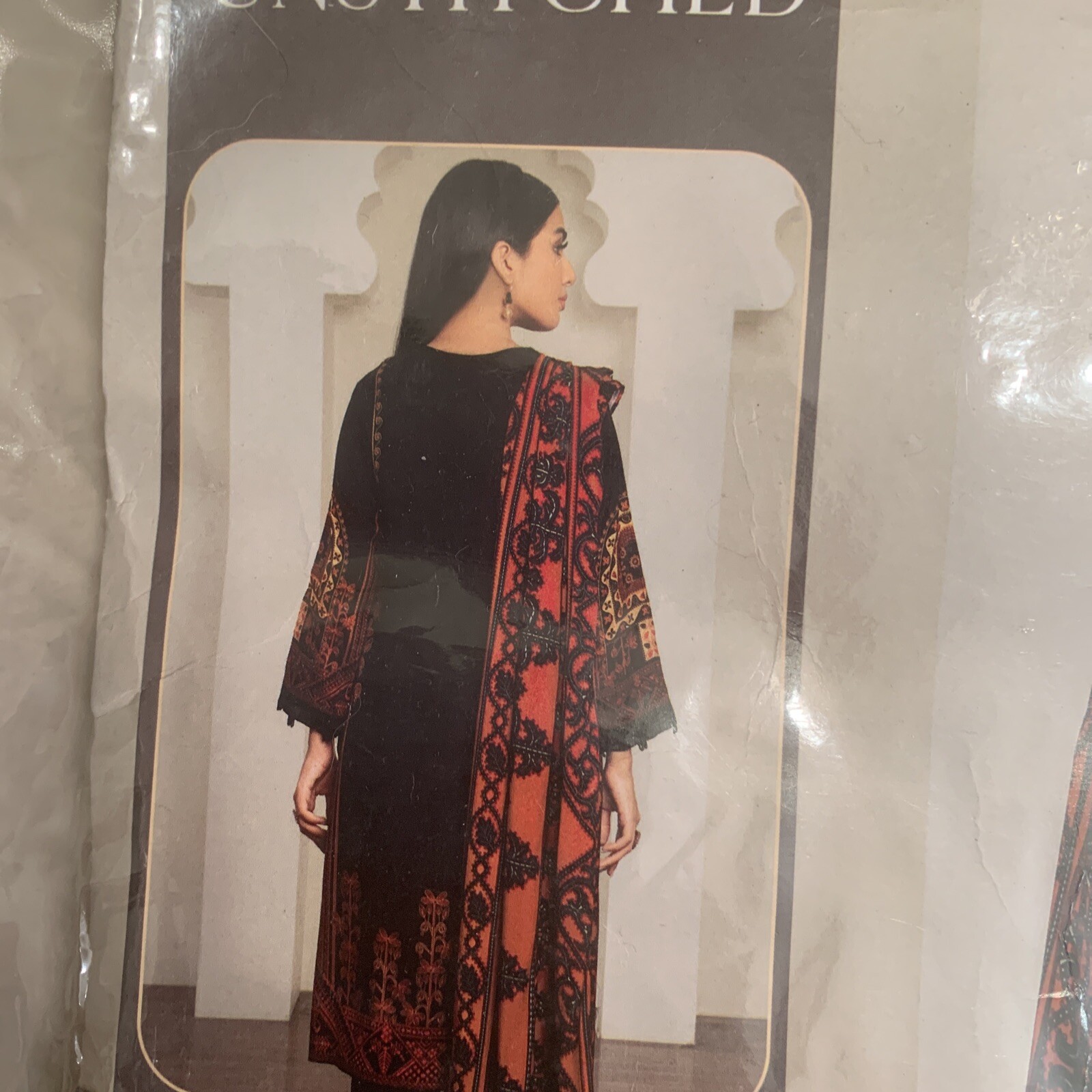 Designer lime light 2P kameez