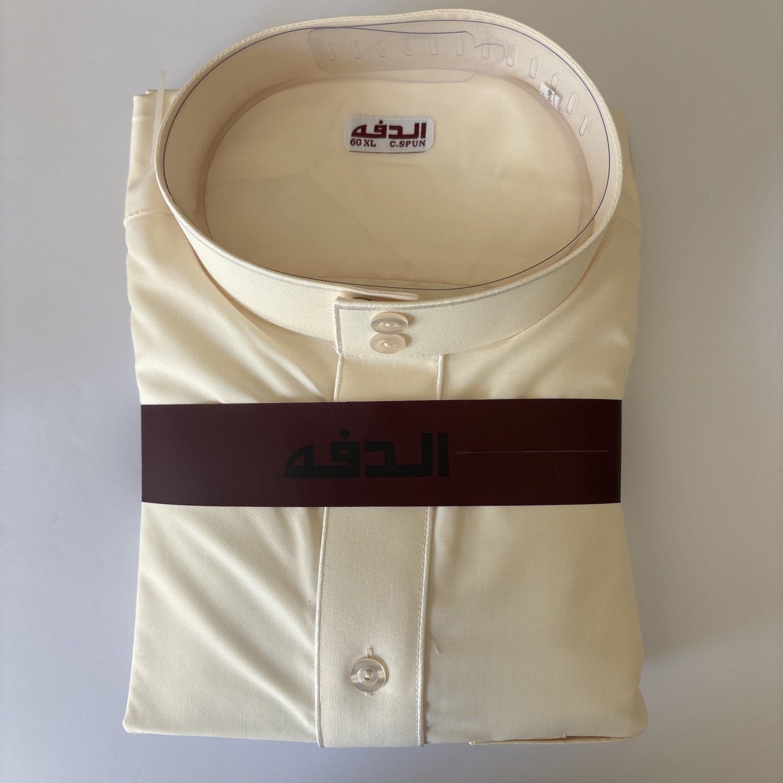 MEN Size 60XL DAFFAH High Quality ALL SEASON Thobe FLAT SLEEVES