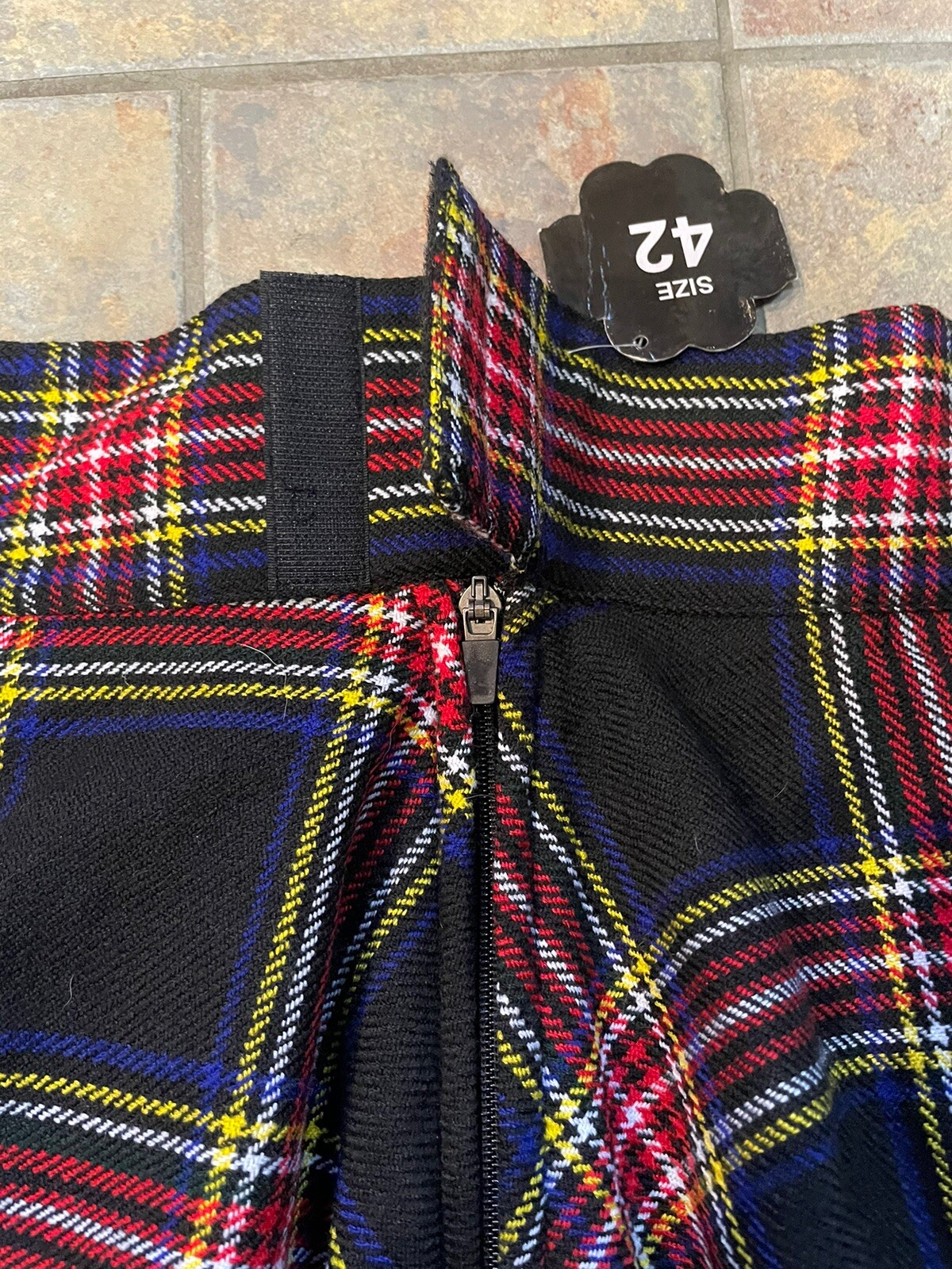 Highland Kilt Company Women’s Pixie Size 42 NWT Stewart Black