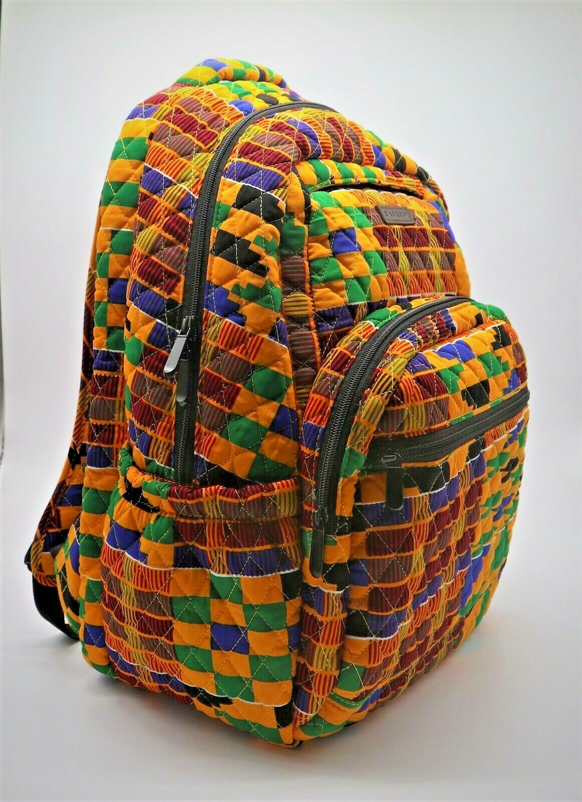 African Print Backpack