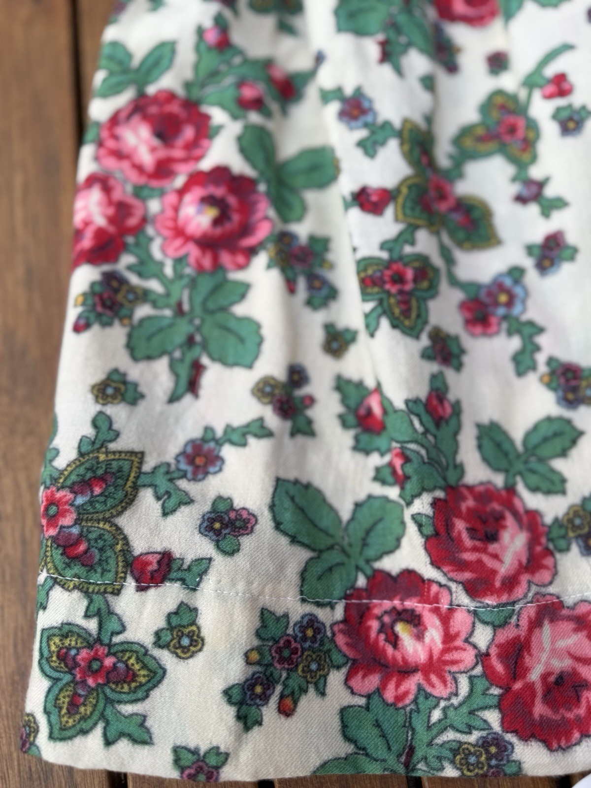 Traditional Authentic Wool hand-made girl’s polish folk skirt