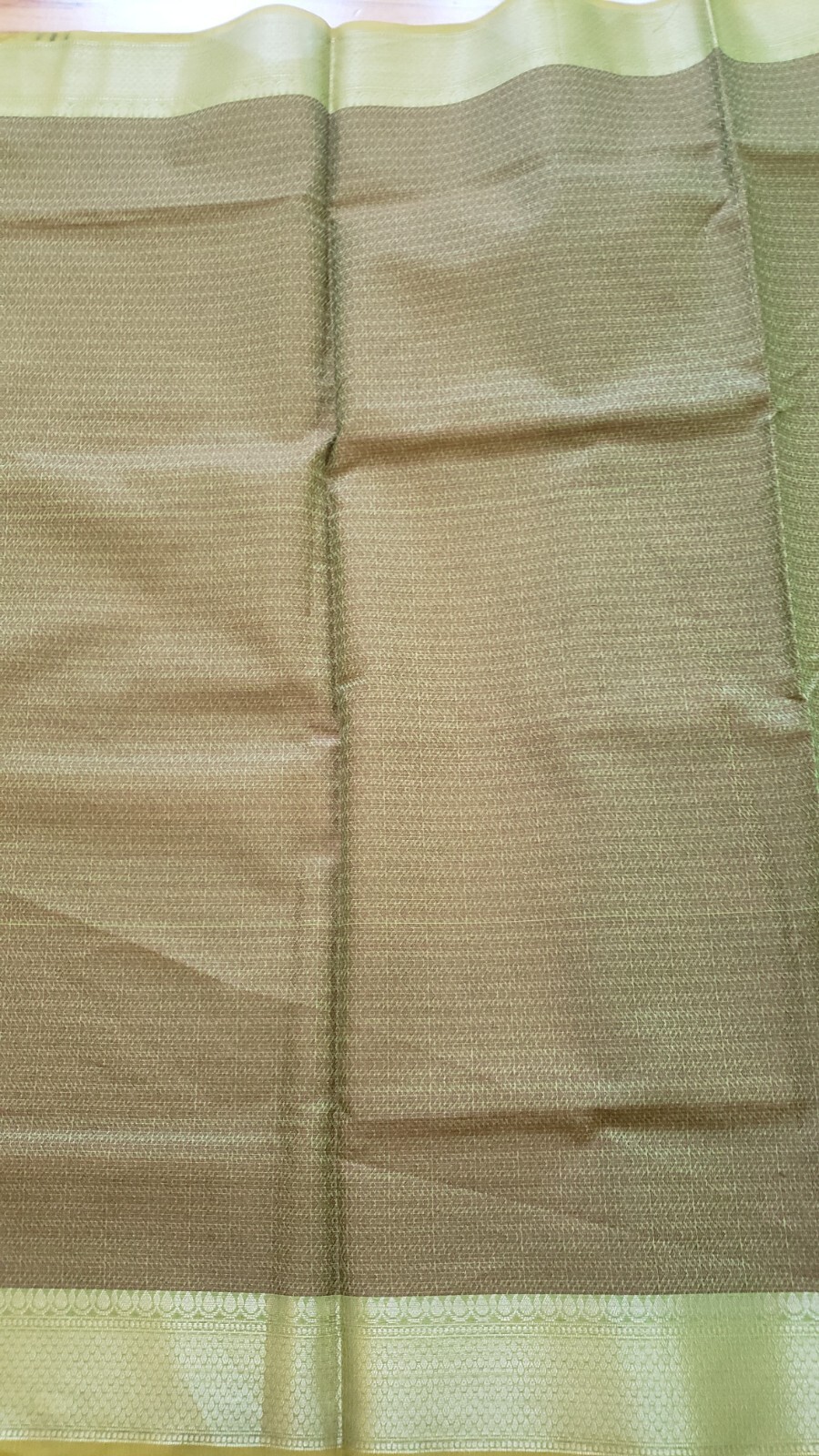 Jute Banarasi Saree Brocade Blouse & Pallu Zari Border Bollywood Party Wear