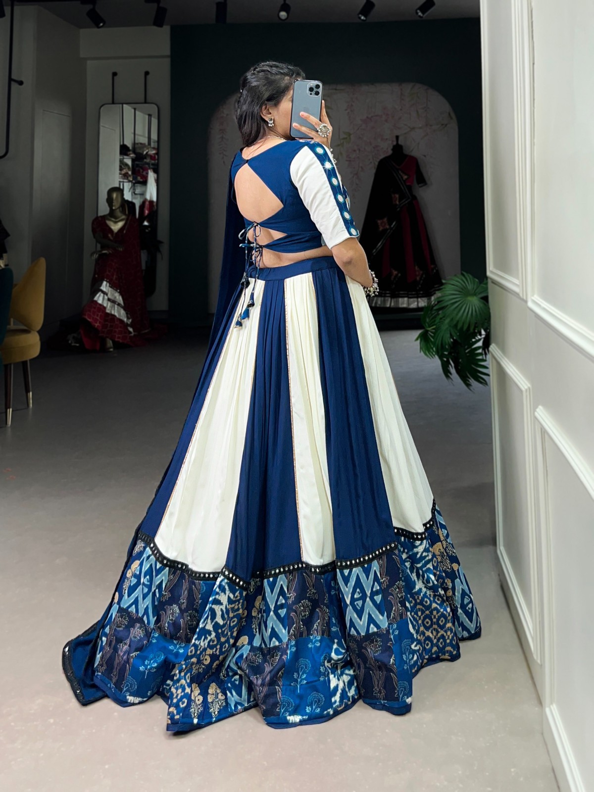 Designer Pure Rayon Lehenga Choli Haldi Mehndi Outfit