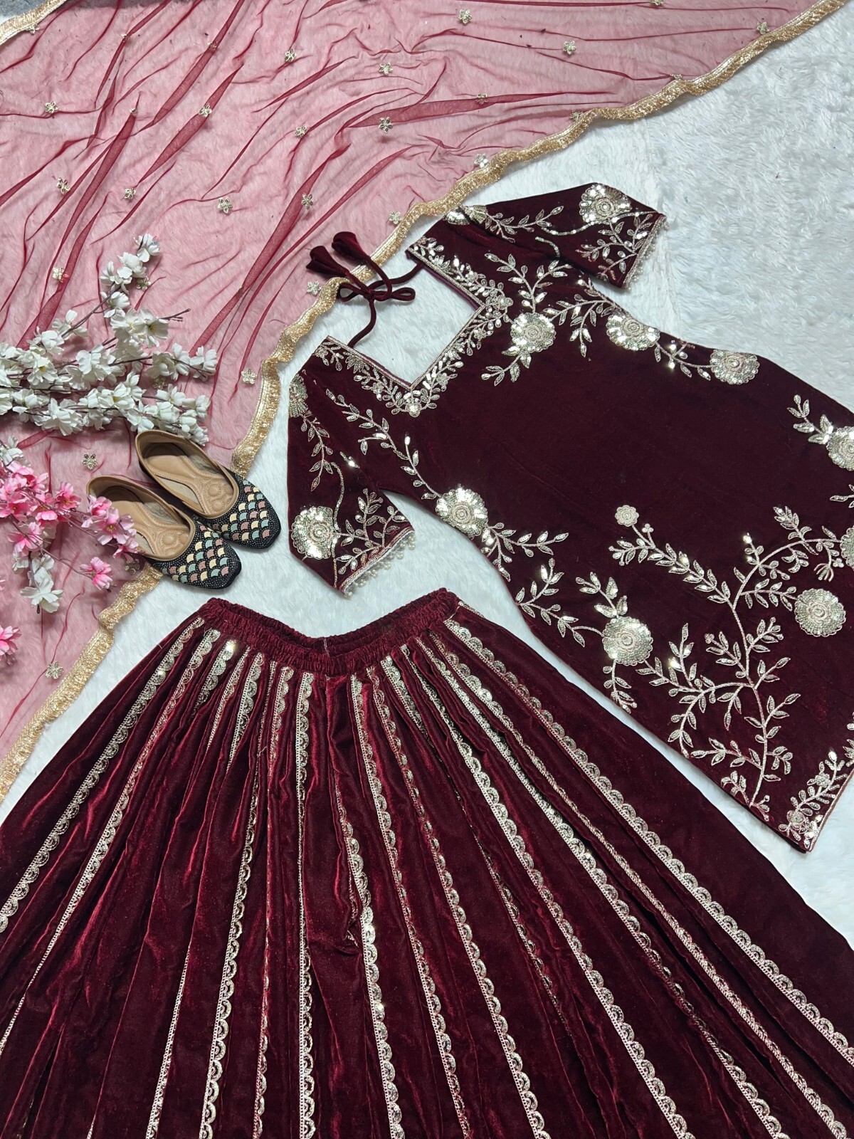 PAKISTANI INDIAN SALWAR KAMEEZ WEDDING DESIGNER BOLLYWOOD DRESS NEW PARTY WEAR