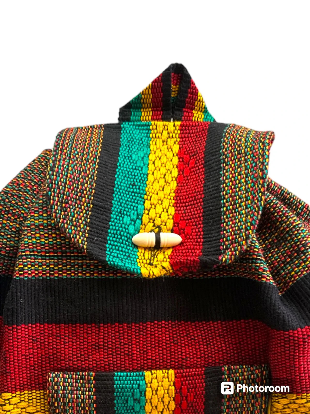 BACKPACK , HIPPIE GEAR , MEXICAN MADE , AUTHENTIC PINZON , RASTA 3