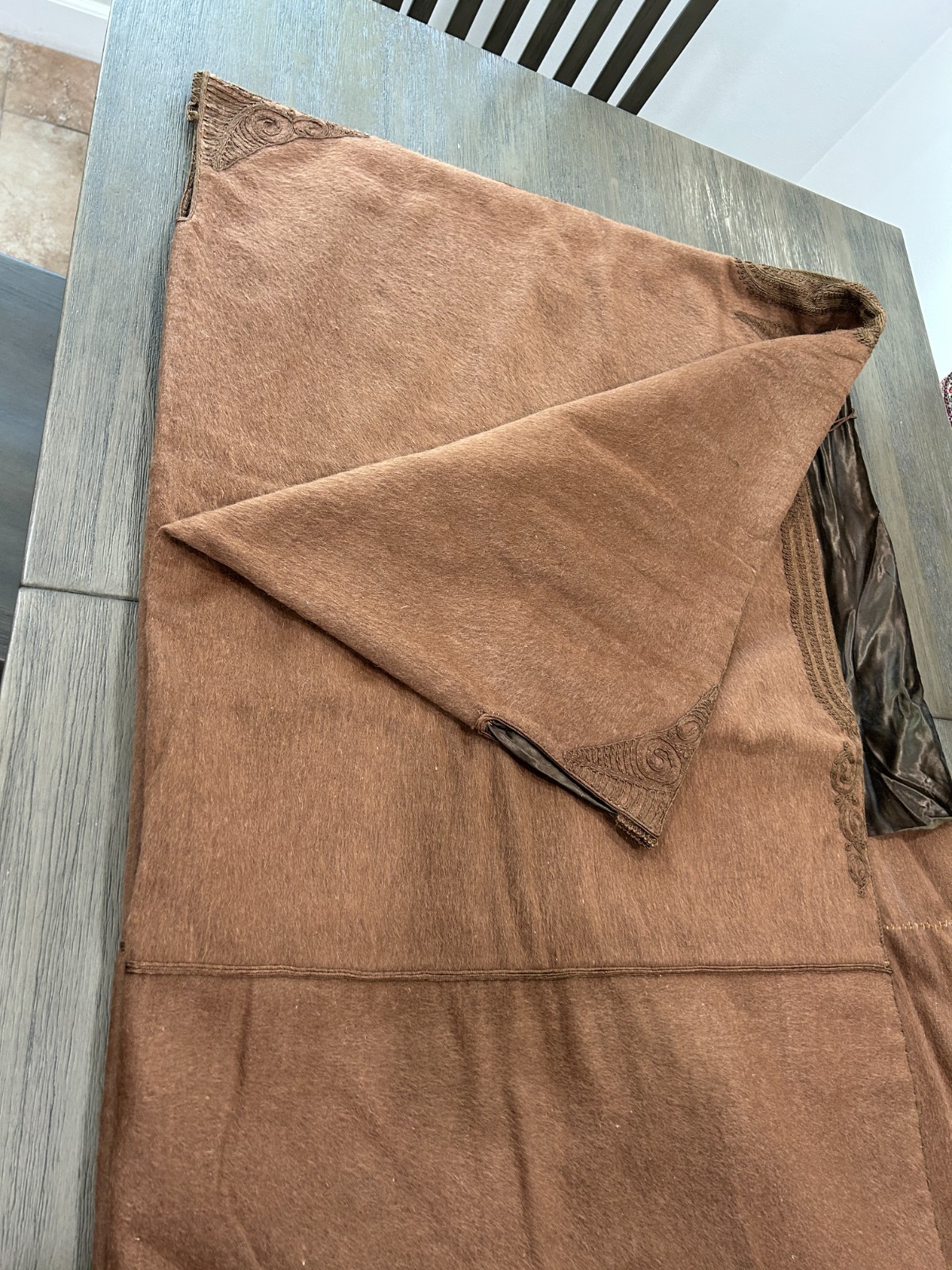 Camel Abaya Arab Cloak men’s winter coats jackets