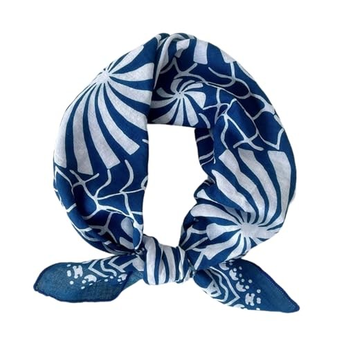 Cotton-Blend Bandana, Head Scarf, Headband, Head wrap, Hair Neck Scarf Fcs054