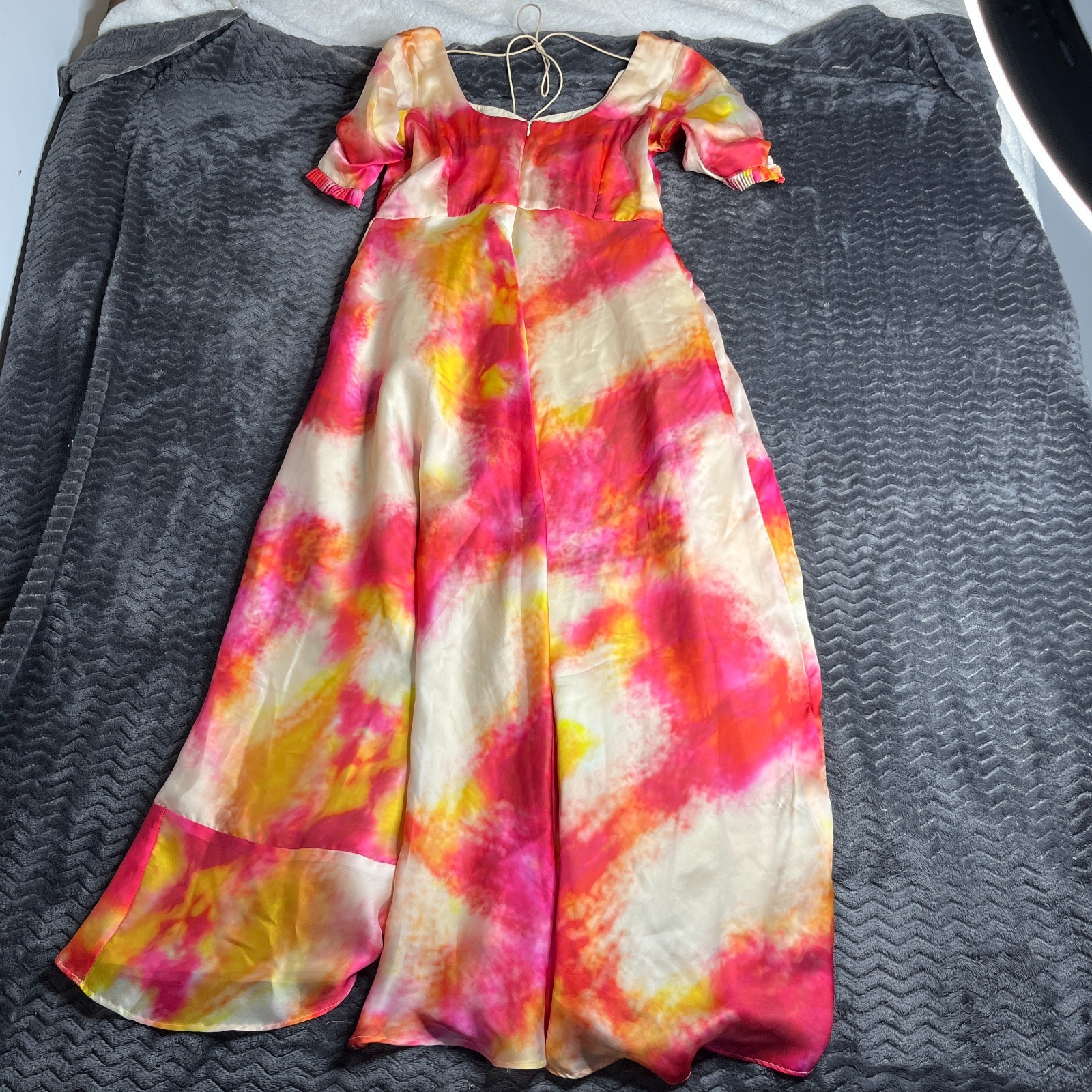 Organza Silk Gown for Women Anarkali Dress size small