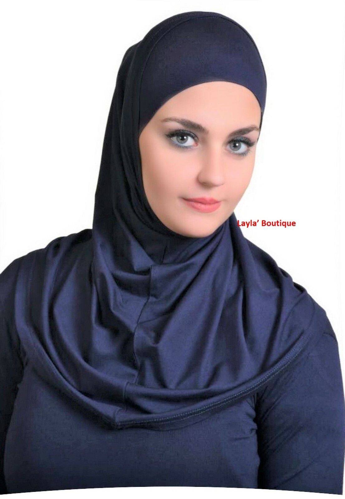 Al Ameera Muslim Hijab Cotton Amira 2 piece Hood & Hijab Tube Underscarf Cap