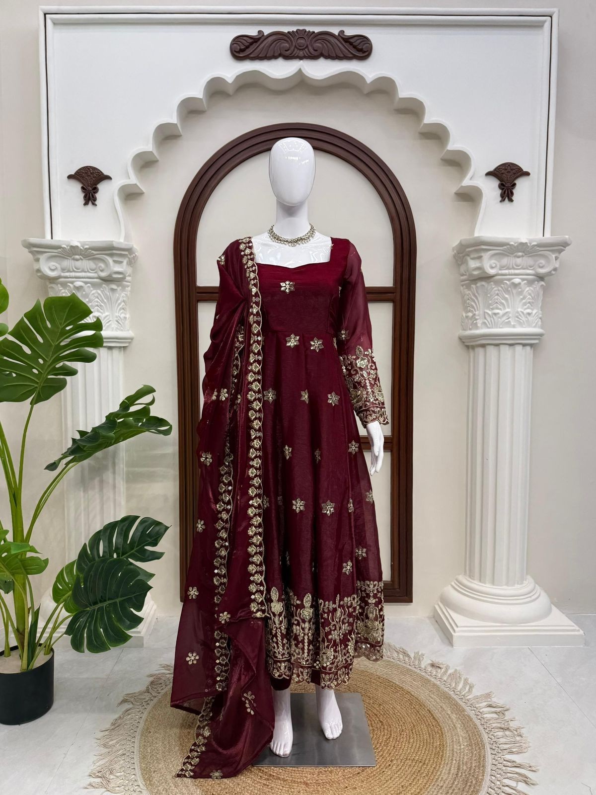 Designer Indian Pakistani anarkali Bollywood Dress Party Wear Suit wedding