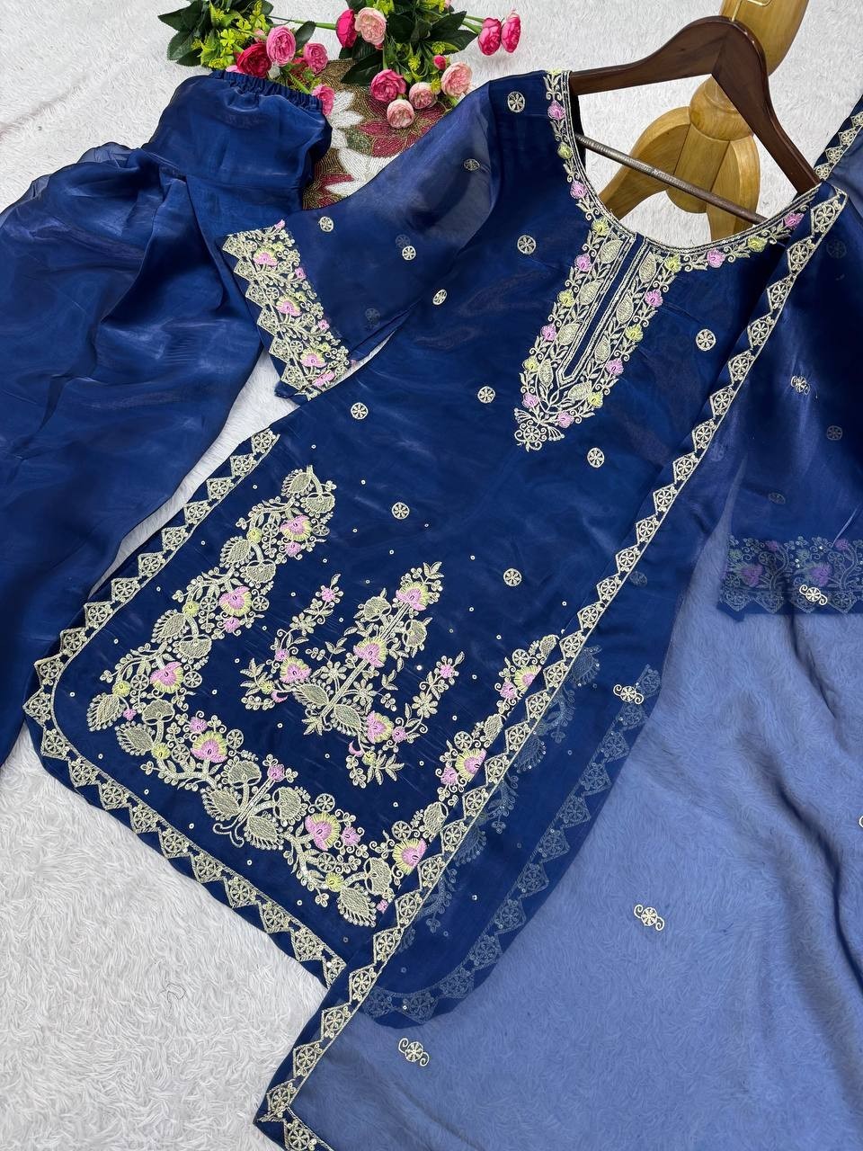 Bollywood Salwar Kameez Suit Women Indian Pakistani Ethnic Wear Wedding Dress