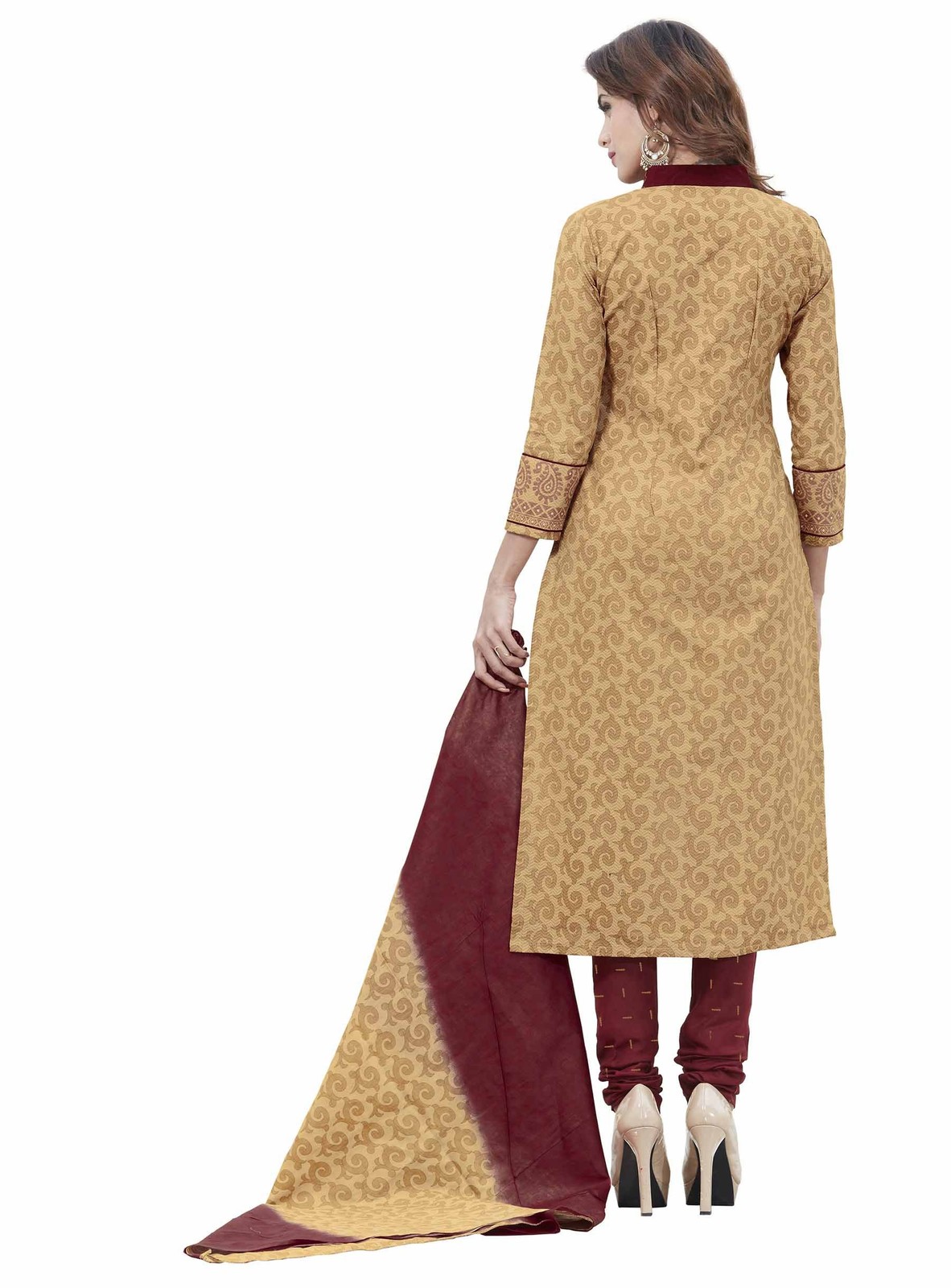 Miraan Women Cotton Un-Stitched Dress Material