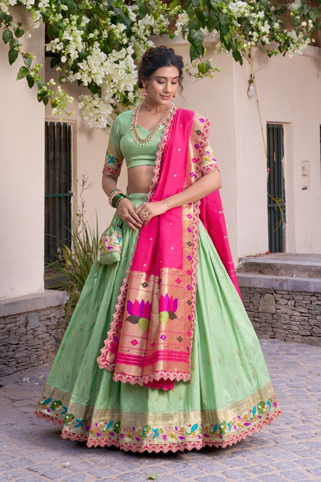 New Lengha Pakistani Bollywood Indian Designer Wear Ethnic Wedding Lehenga Choli