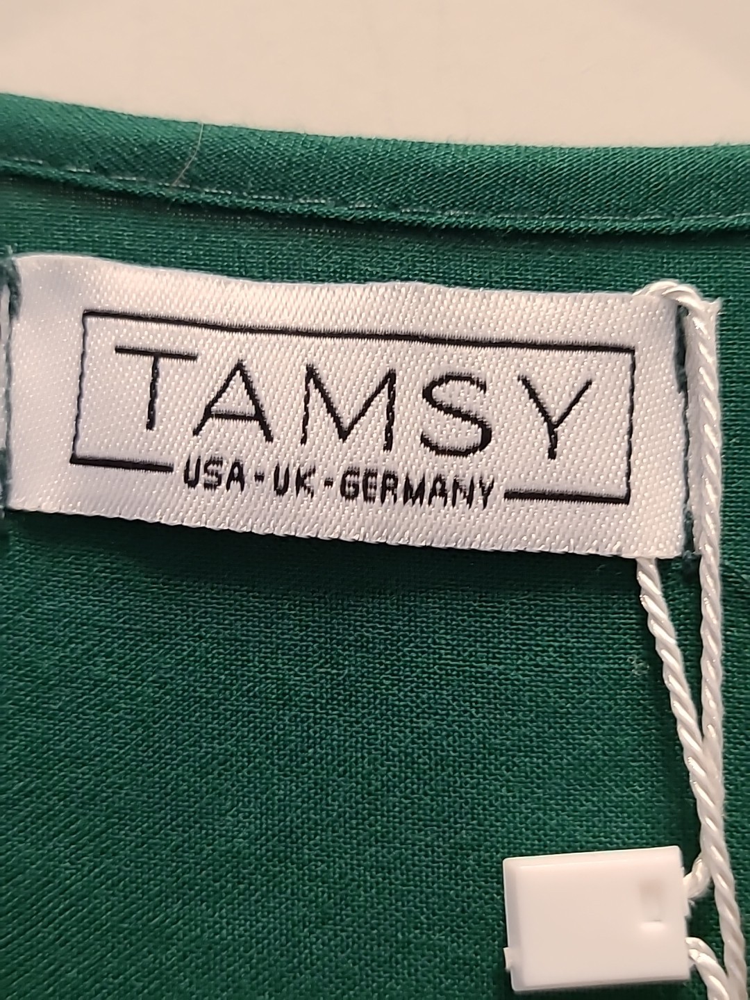 Tamsy Germany Caftan Kaftan Dress African Womens Casual Gown Handmade Green