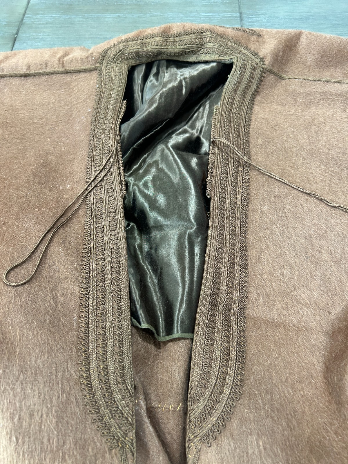 Camel Abaya Arab Cloak men’s winter coats jackets