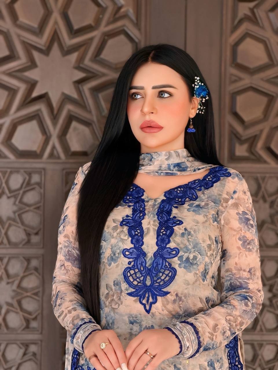 Salwar Kameez Pakistani Indian Wedding Party Wear Dress Bollywood Palazzo Suit