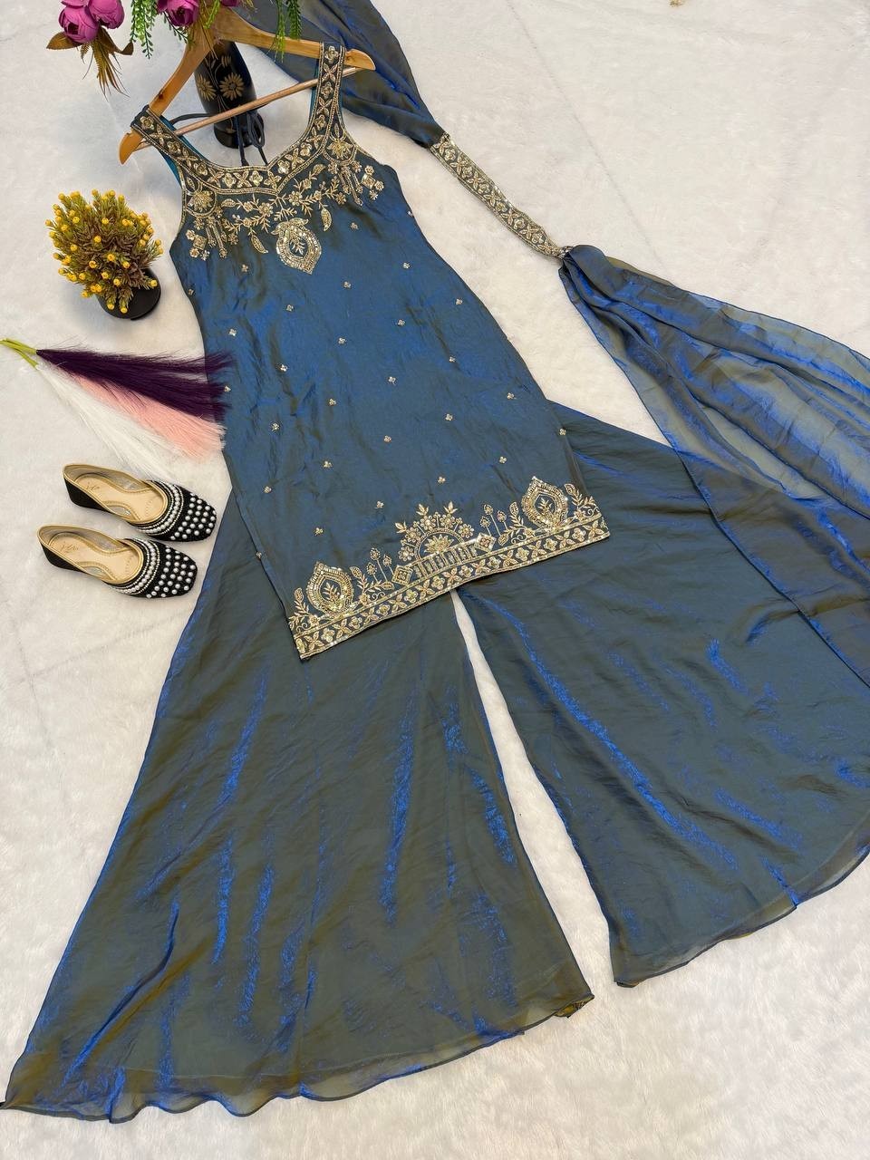 Women Dress Pakistani Salwar Kameez Readymade Suits Indian Wedding Party 3 Piece