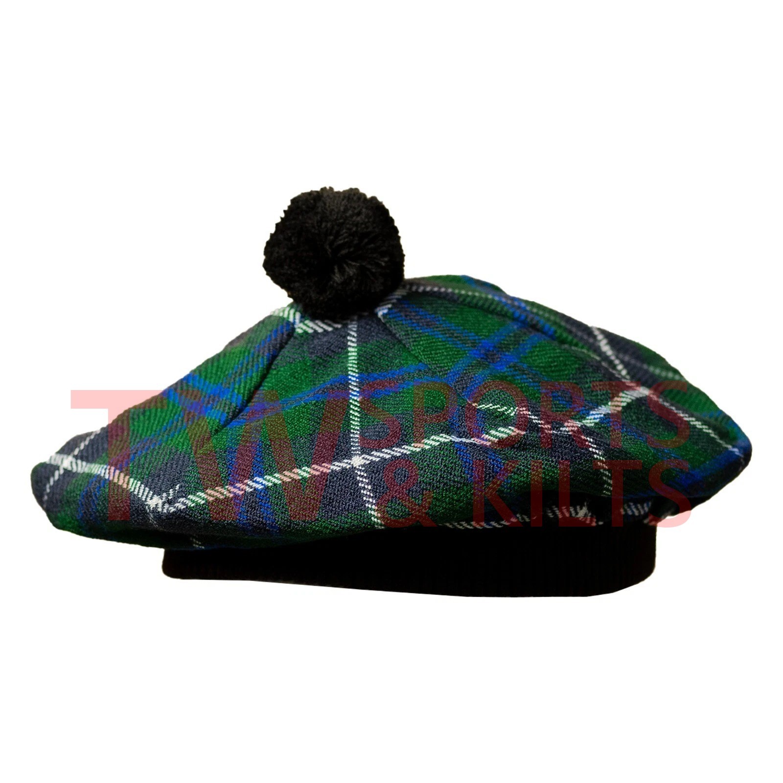 Scottish Men’s Outfit Douglas Blue Tartan Kilt Set – 10 Pieces Kilt Accessories