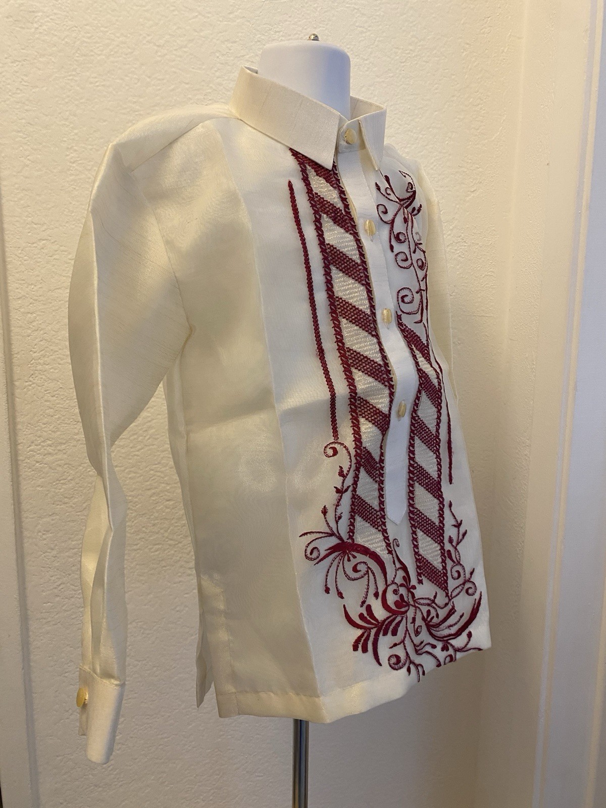 Barong Tagalog Size 8 For Boys