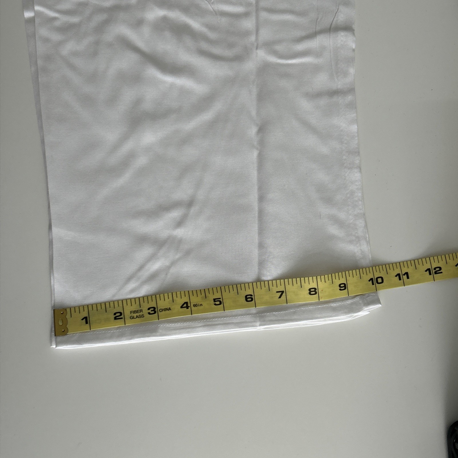 Womens Linen Plain Salwar Size-L Color-White Length-39” Bottom-10” Hip-21”