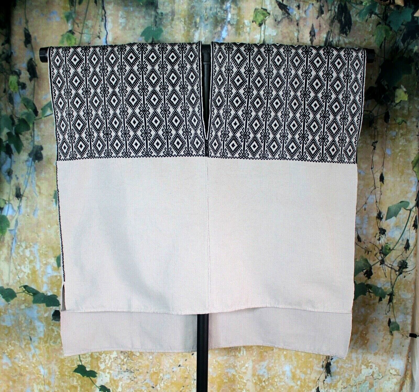 Huipil Gray & Black Handwoven Back Strap Loom Mayan Larrainzar Chiapas Mexico