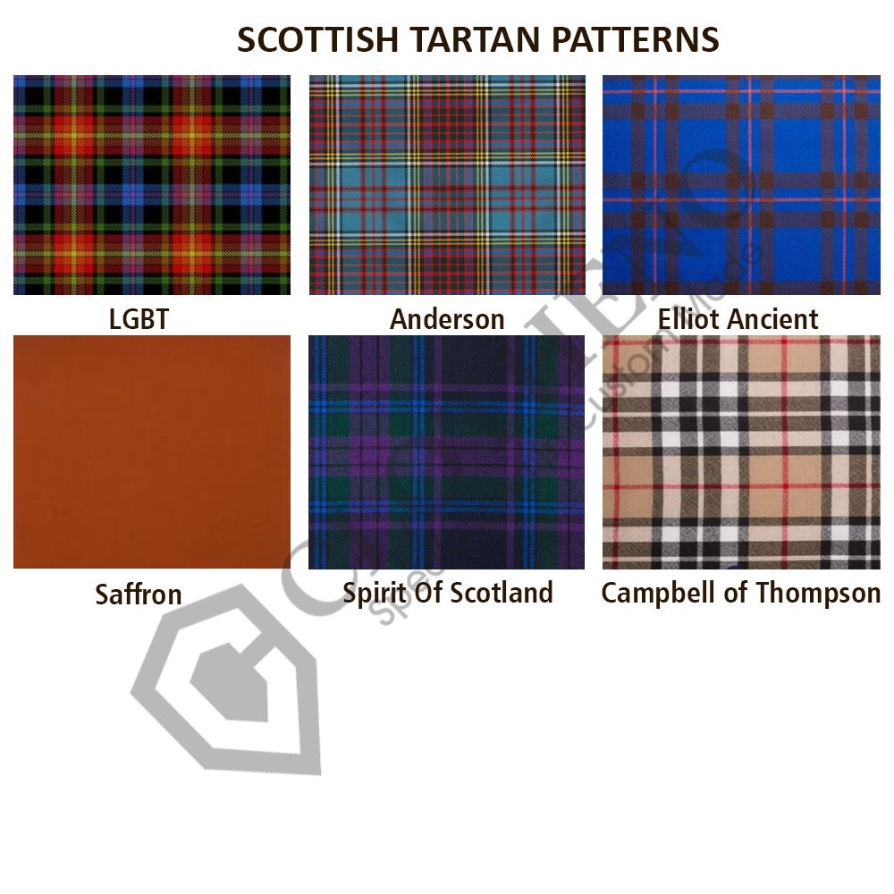 MEN,S SCOTTISH ANTIQUE TRADITIONAL KILT OUTFIT 10 PCS KILT SET 40+ CLAN TARTANS