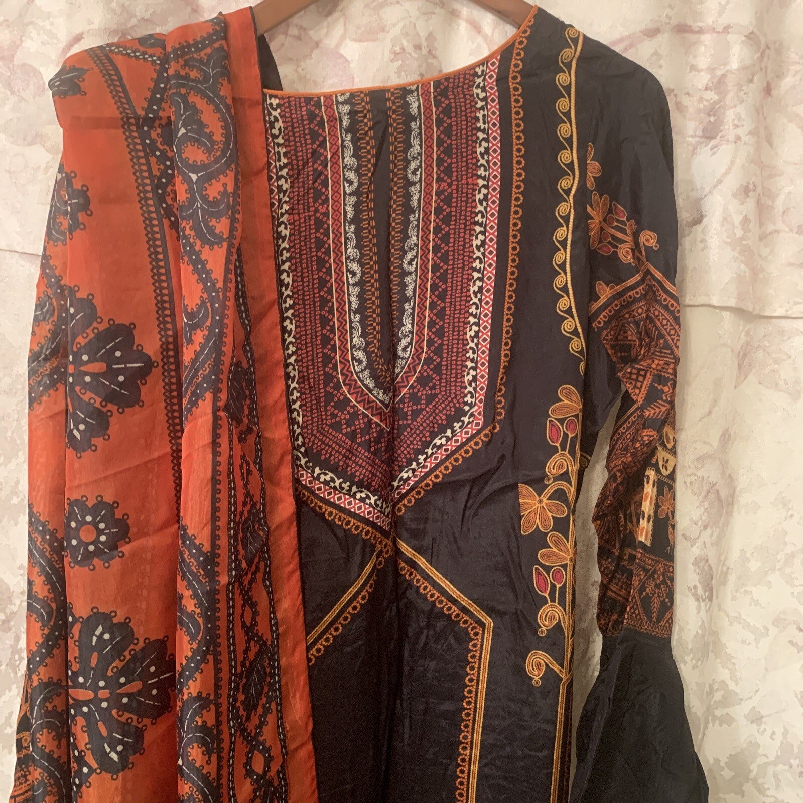 Designer lime light 2P kameez