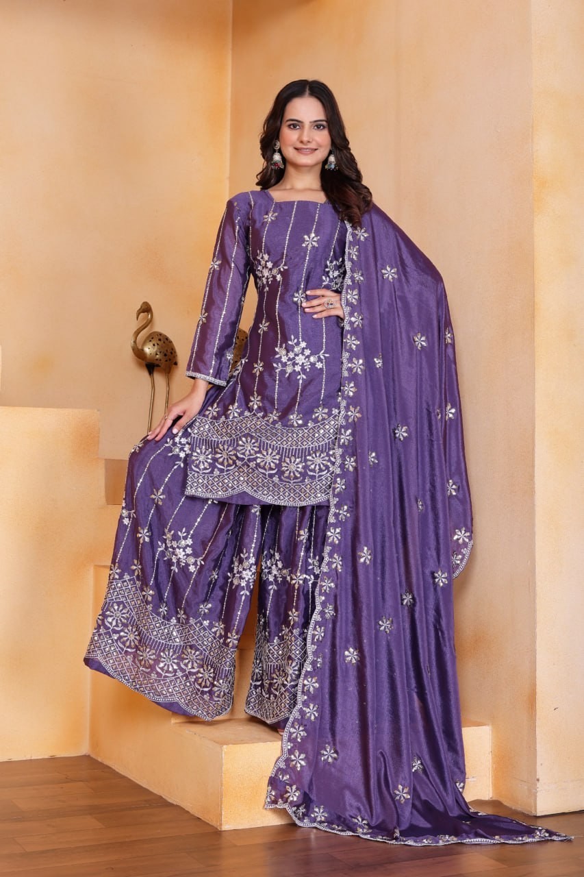 SALWAR KAMEEZ INDIAN WEDDING PAKISTANI PARTY WEAR DRESS SHARARA BOLLYWOOD SUIT