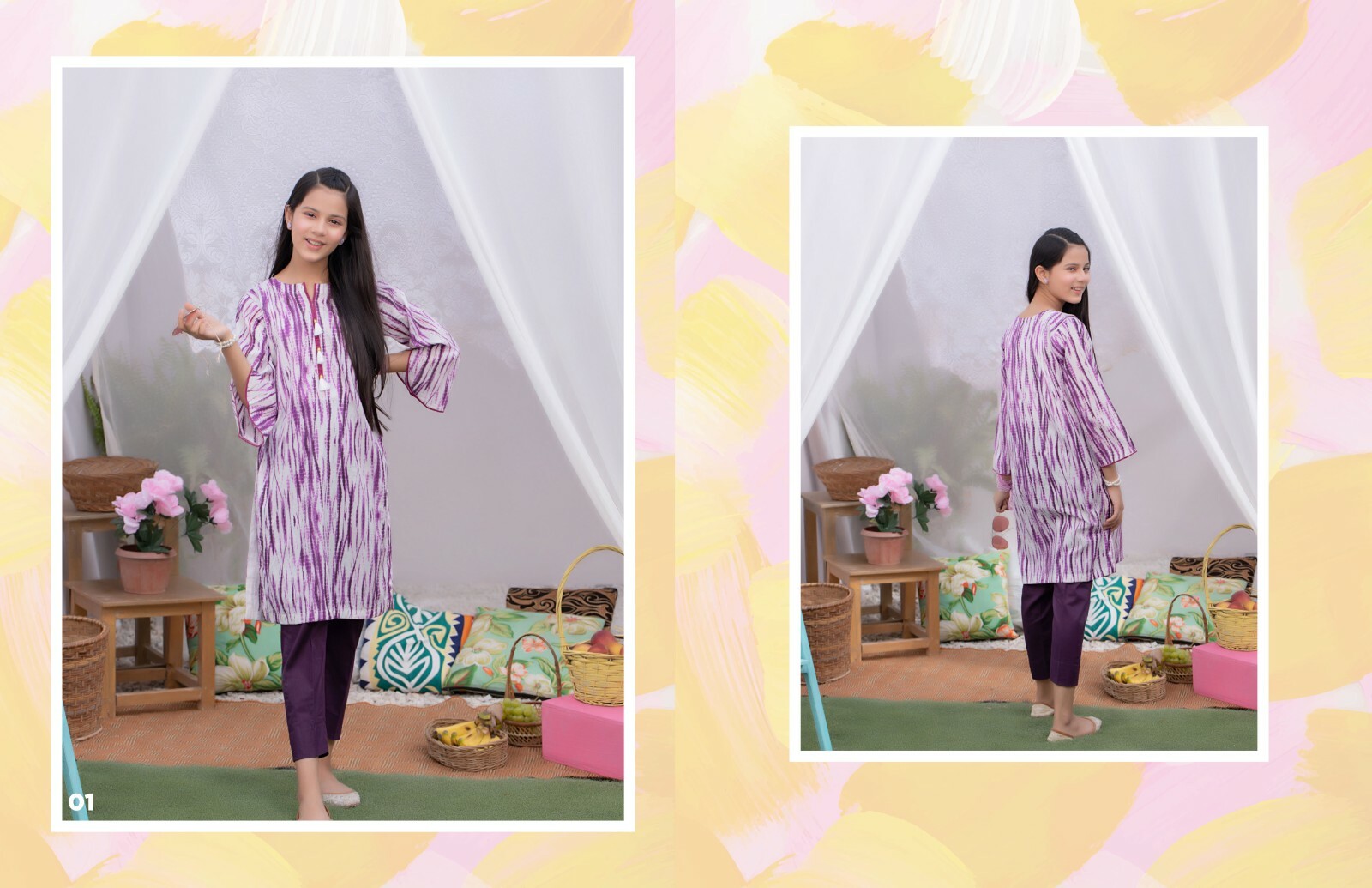 REGALIA KIDS LAWN Collection 2 PIECE SUIT READY TO WEAR
