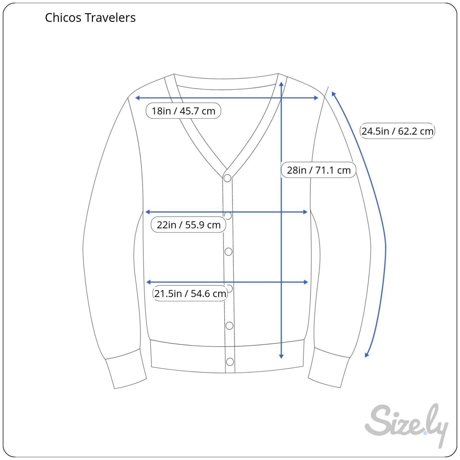 Chicos Blouse 1 US Medium Travelers Slinky Knit Minimalist Travel Topper Stretch